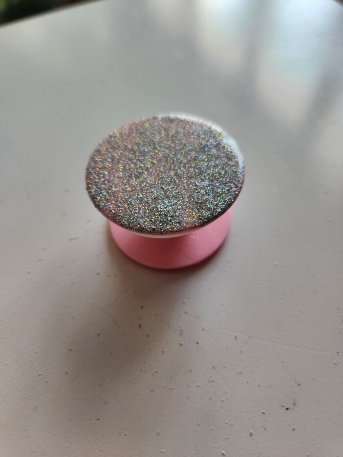 Glitter Phone Grip/Pink