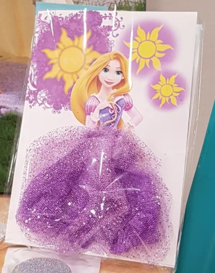3D Princess Card - Rapunzel