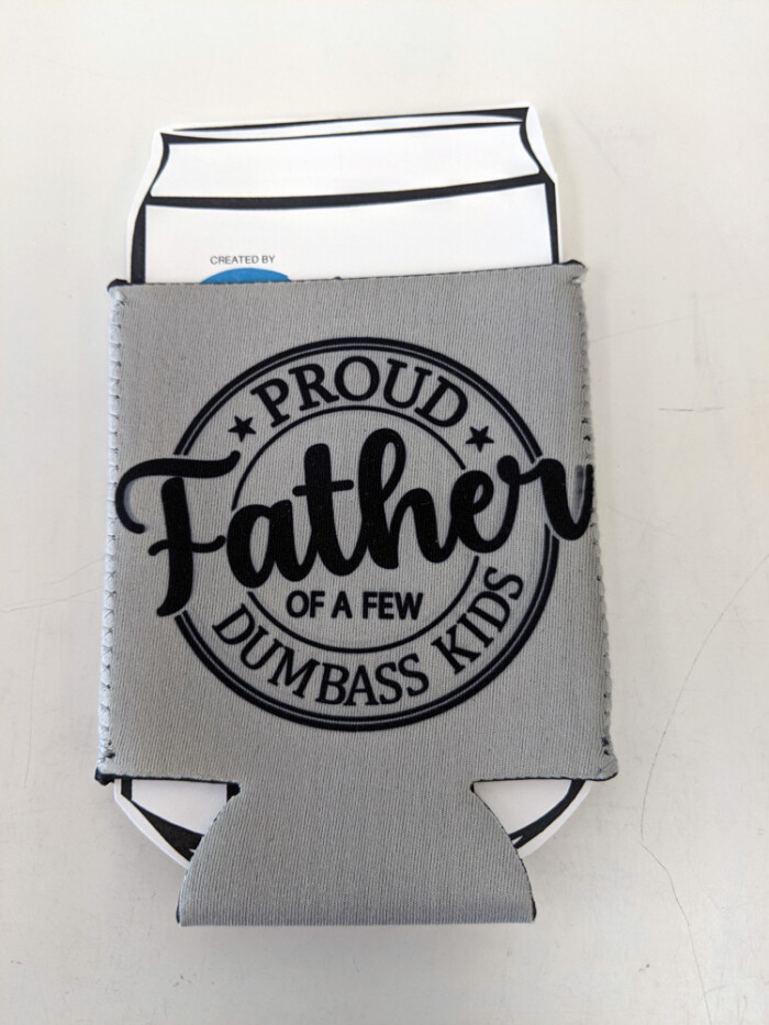 Proud Father Drink Koozies
