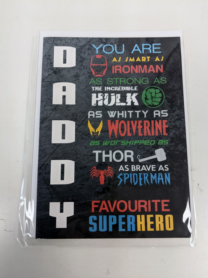Daddy You Are Card - Image 2