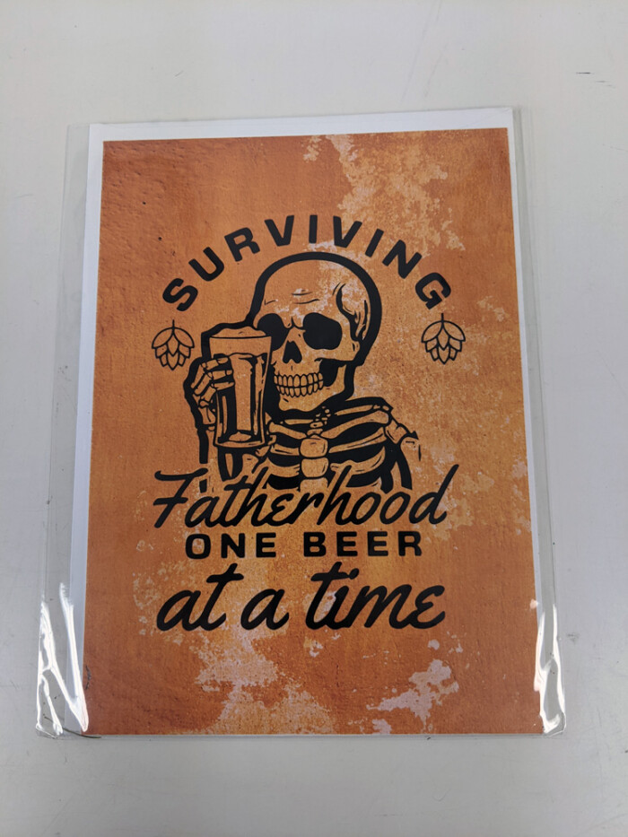 Surviving Fatherhood Card