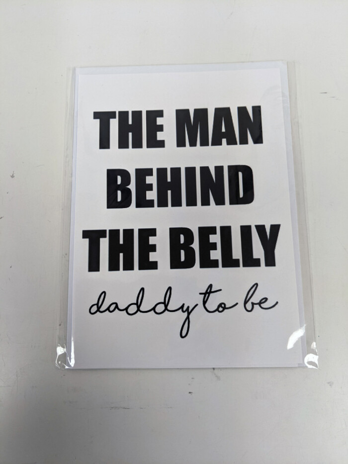 The Man Behind The Belly Card