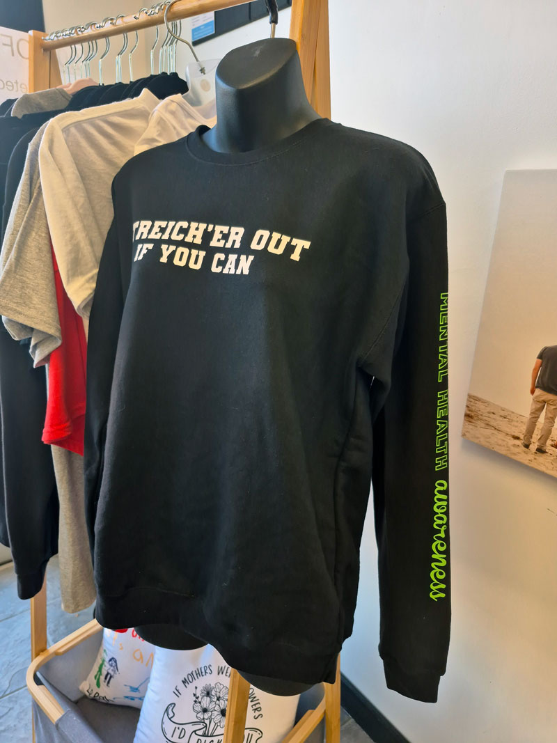 Streich'er Out If You Can Crewneck Sweater - Image 4
