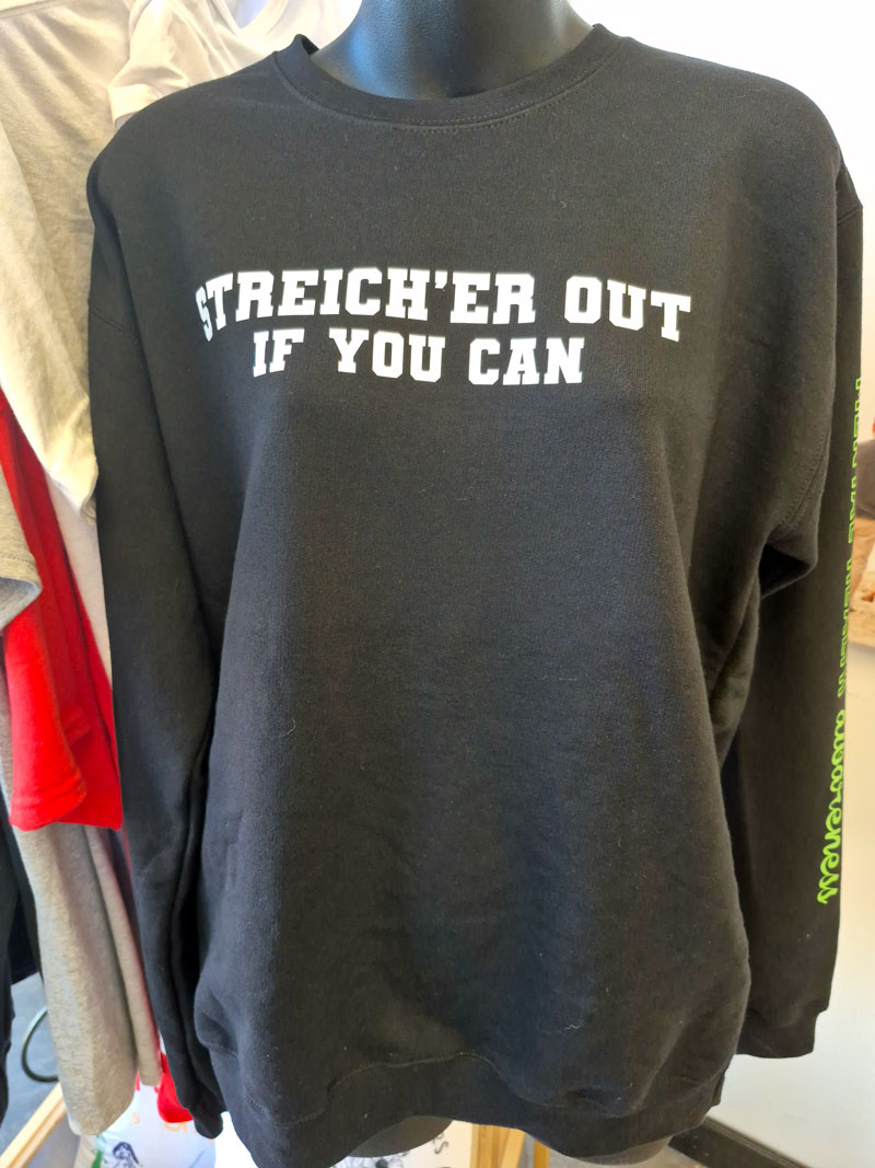 Streich'er Out If You Can Crewneck Sweater - Image 3