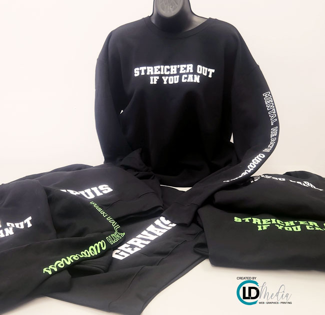 Streich'er Out If You Can Crewneck Sweater